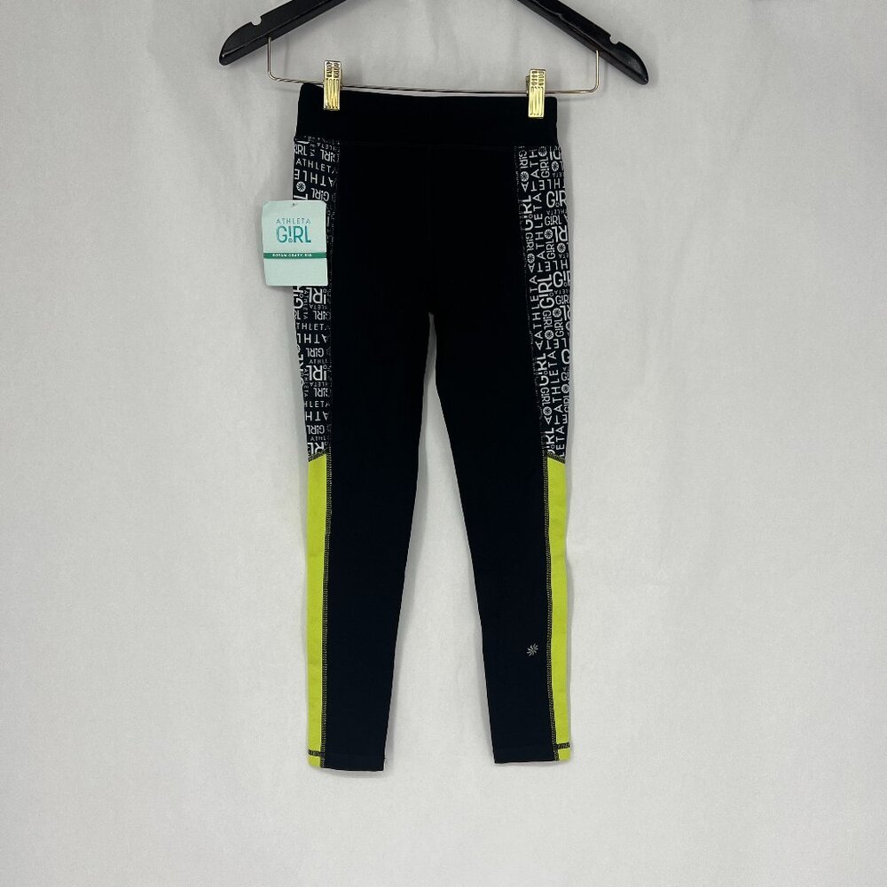 NWT Athleta Girl Chit Chat Color Block Tight